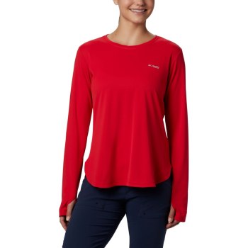 Dámské Mikiny Columbia PFG Zero Long Sleeve Červené SDQOYF250